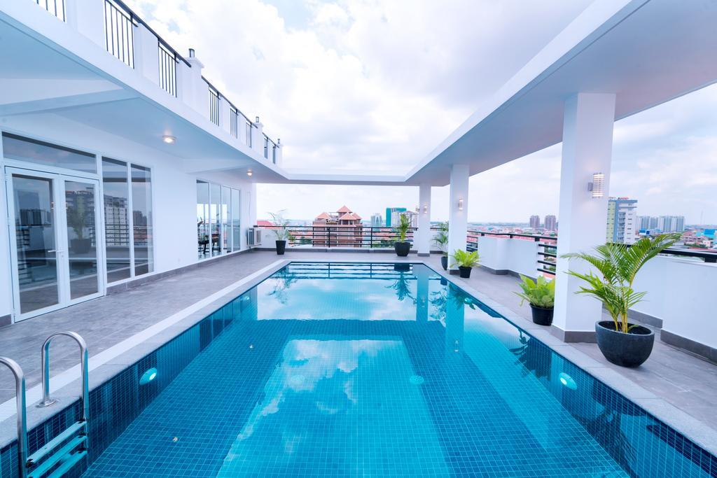 Sun Apartment Phnom Penh Esterno foto