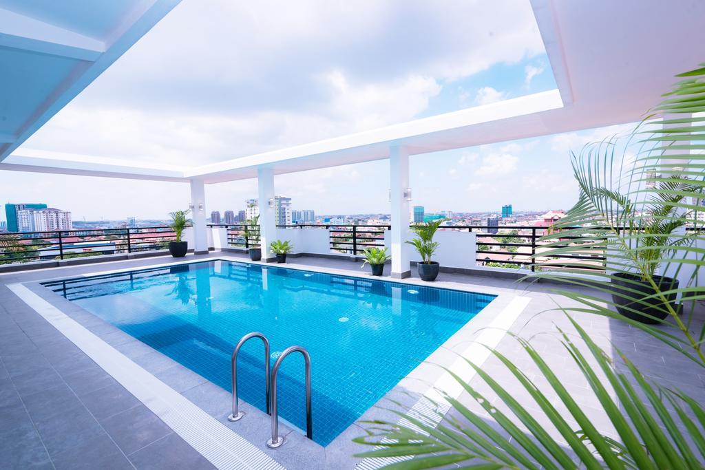 Sun Apartment Phnom Penh Esterno foto