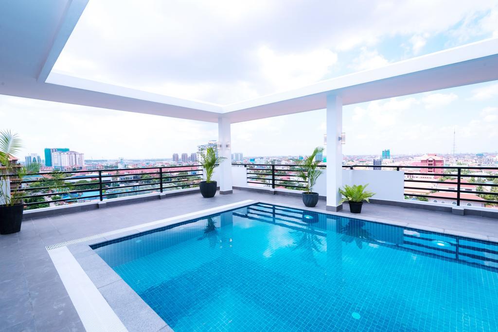 Sun Apartment Phnom Penh Esterno foto
