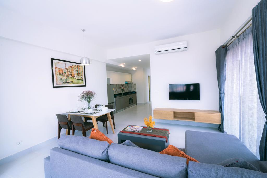 Sun Apartment Phnom Penh Esterno foto